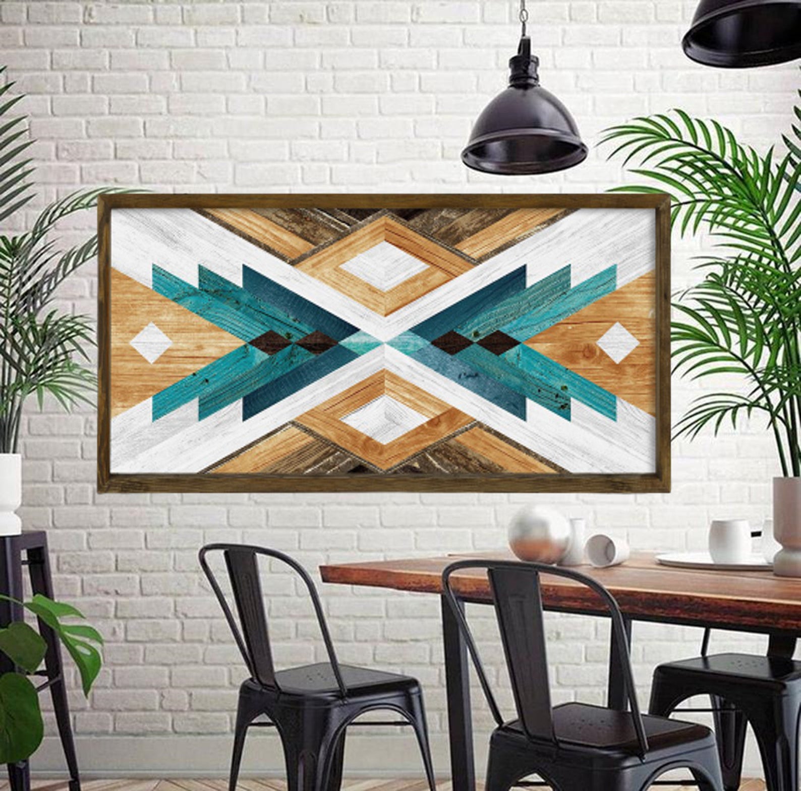 Stunning Contemporary Geometric Wall Art Ideas | Dezign Lover Blog